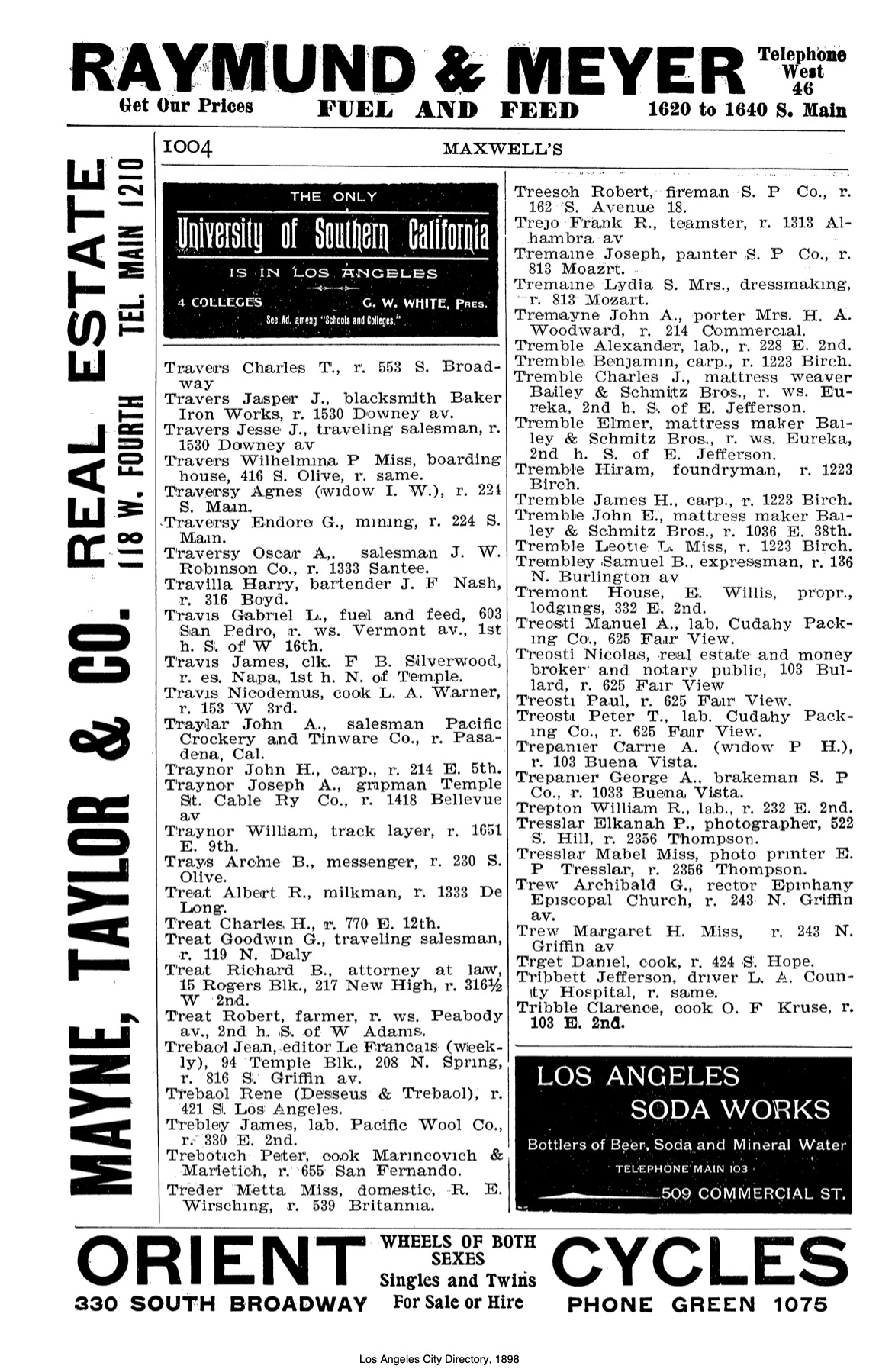 Document image missing. Admin needs to fix. 1898 Los Angeles City Directory. p1004. Trebotich.jpg