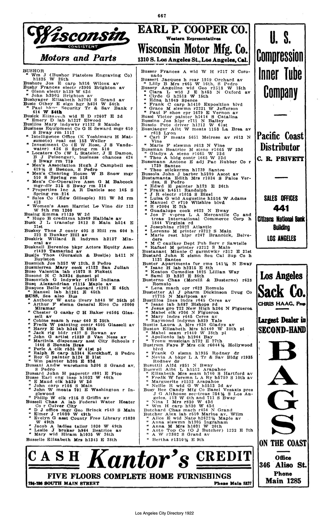 Document image missing. Admin needs to fix. 1922 Los Angeles City Directory. p667. Buslje.jpg