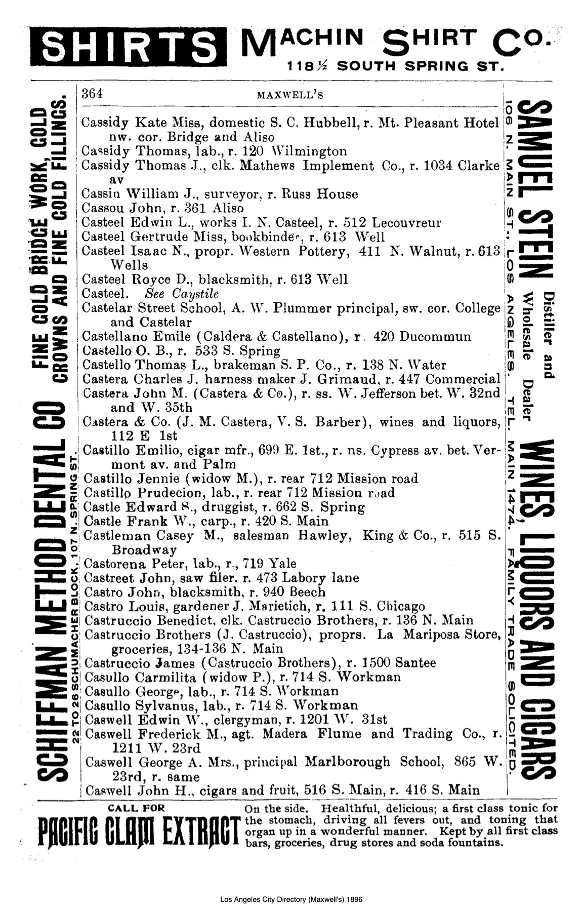 Document image missing. Admin needs to fix. 1896 Los Angeles City Directory. p364. gardener for Marietich.jpg