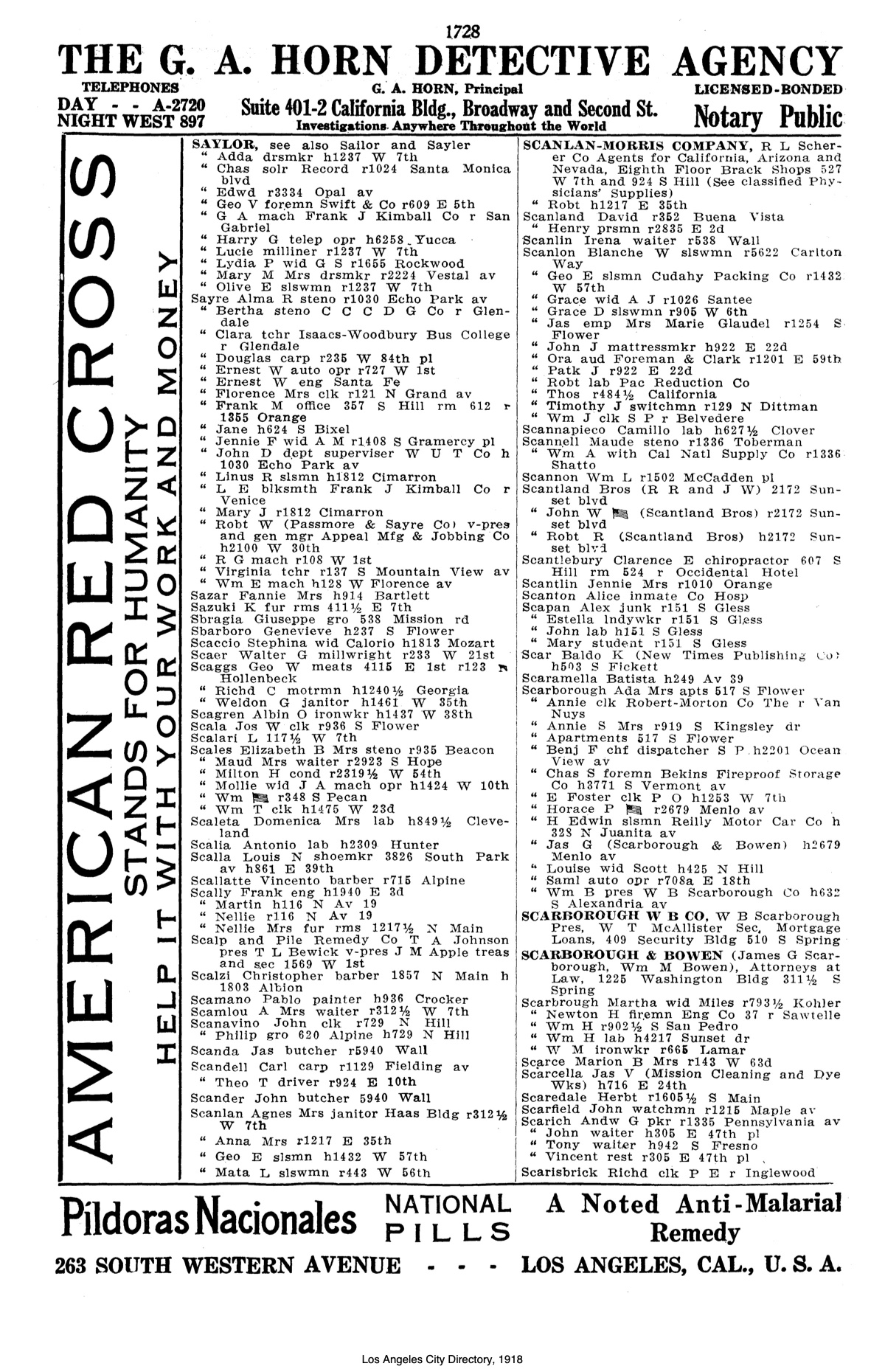 Document image missing. Admin needs to fix. 1918 Los Angeles City Directory. p1728. Scarich (4) and Pennsylvania.jpeg