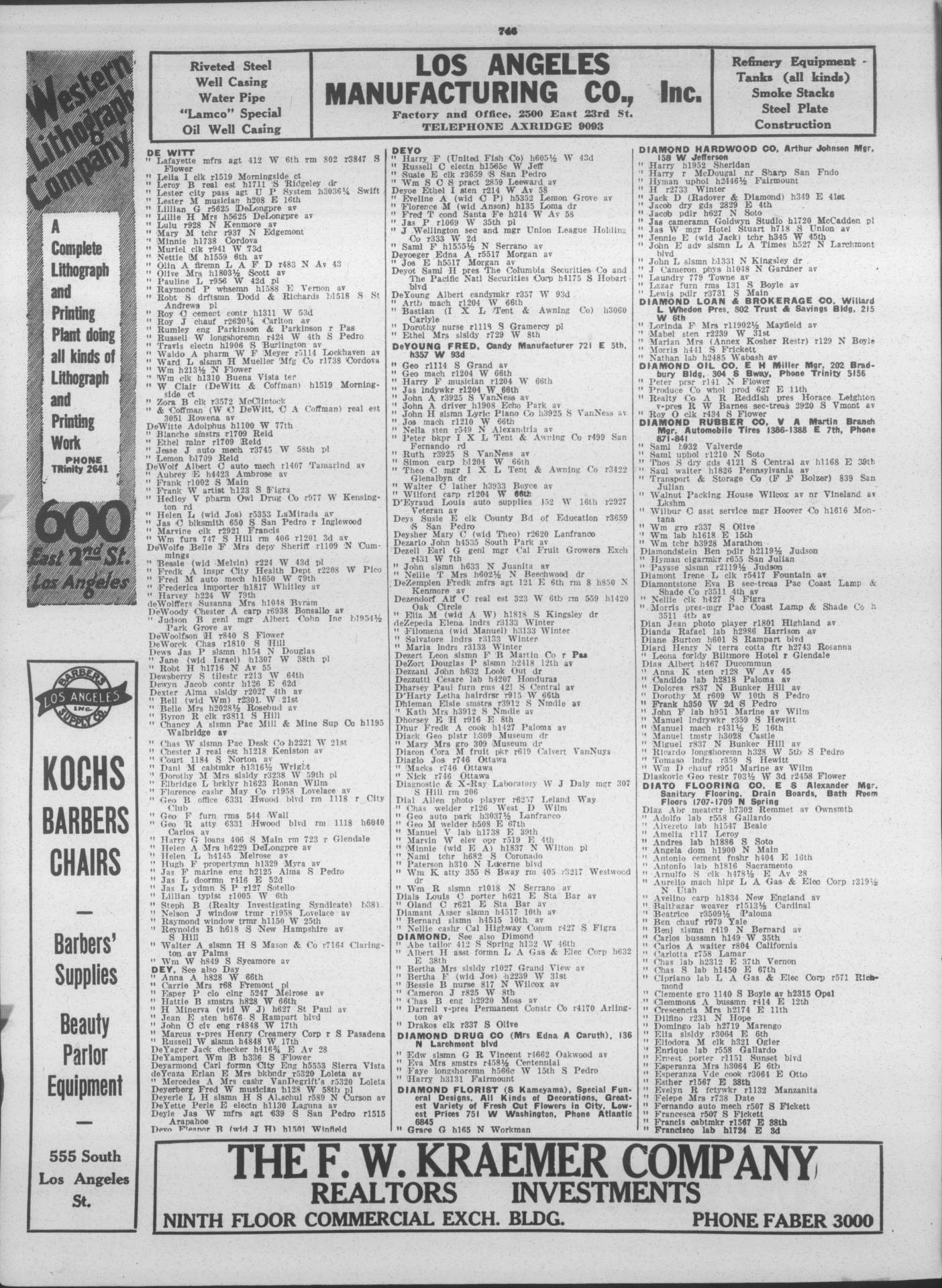 Document image missing. Admin needs to fix. 1925 Los Angeles City Directory. p746. Diaskovic.jpg