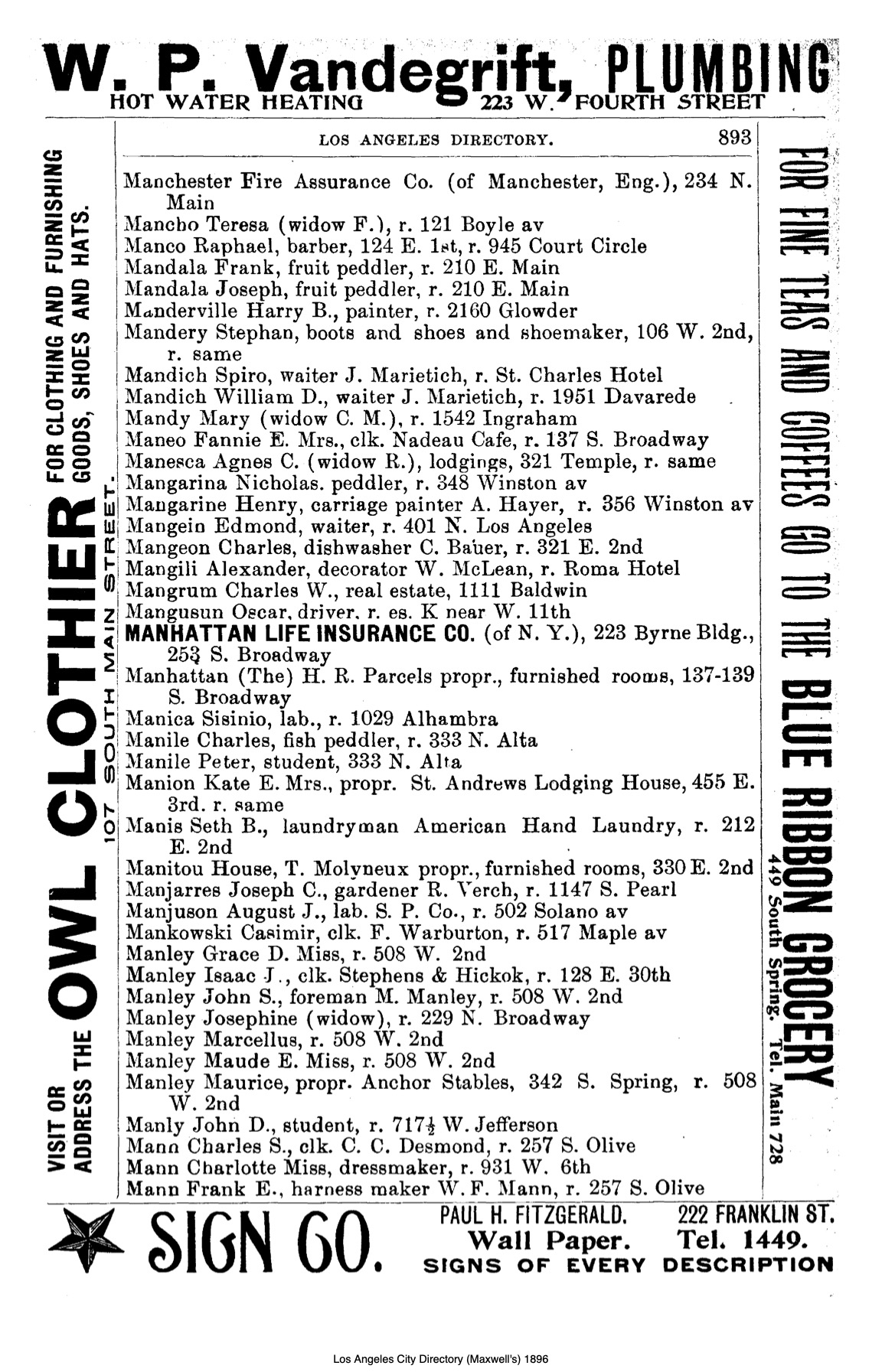 Document image missing. Admin needs to fix. 1896 Los Angeles City Directory. p893. Mandich.jpg