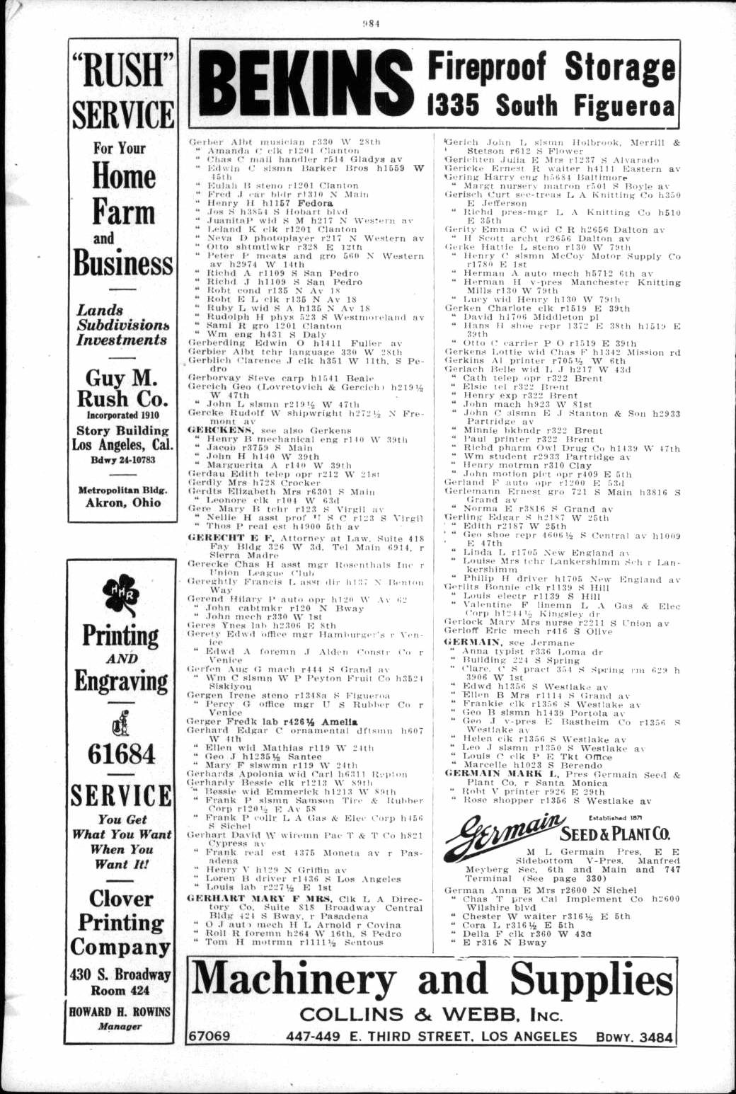 Document image missing. Admin needs to fix. 1920 Los Angeles City Directory. p984. Gercich.jpg