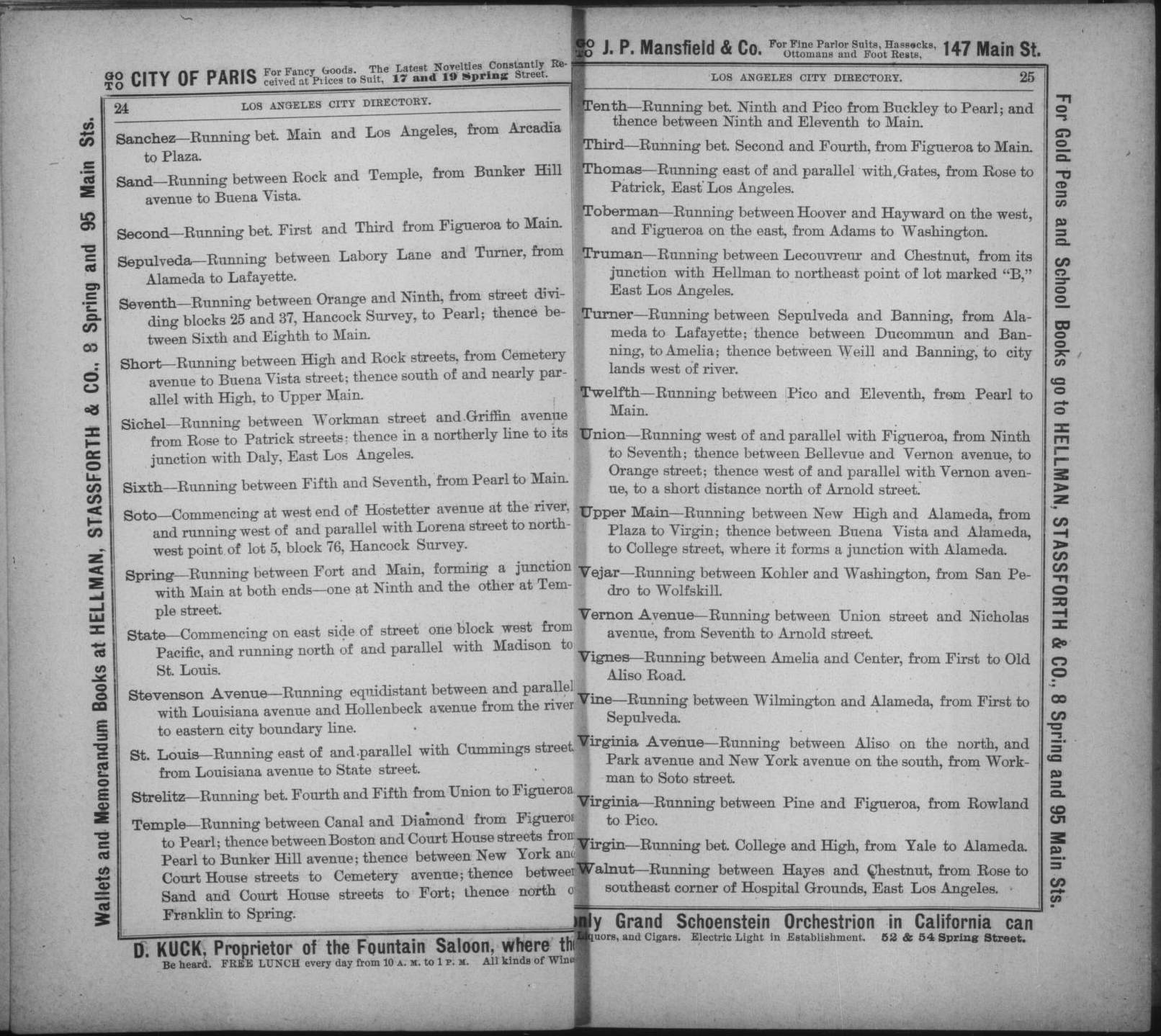 Document image missing. Admin needs to fix. 1883-1884 Los Angeles and Santa Ana Valley, Los Angeles Directory Publishing Co. p25.b Upper Main. Street Directory.jpg