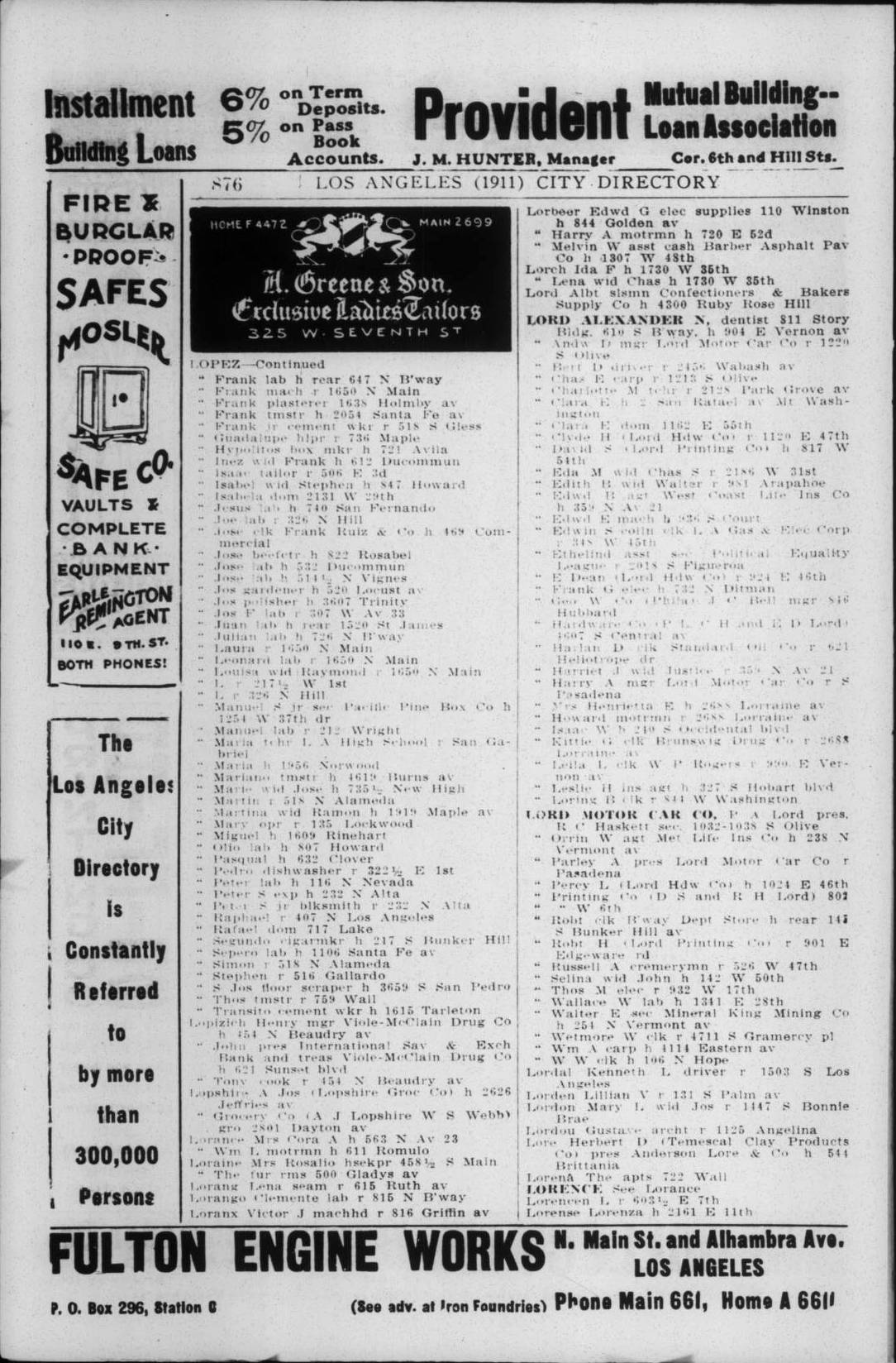 Document image missing. Admin needs to fix. 1911 Los Angeles City Directory. p876. Lopozich.jpg