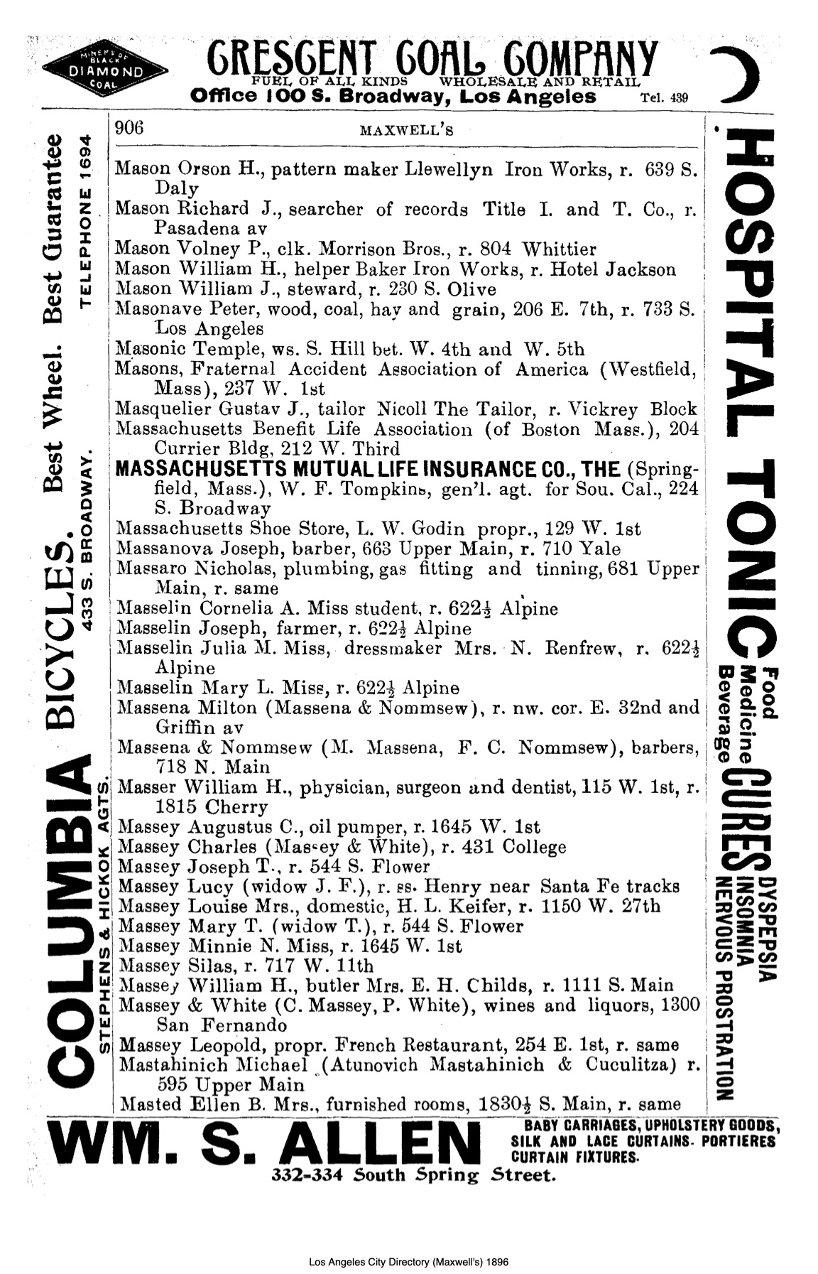 Document image missing. Admin needs to fix. 1896 Los Angeles City Directory. p906. Mastahinich.jpg