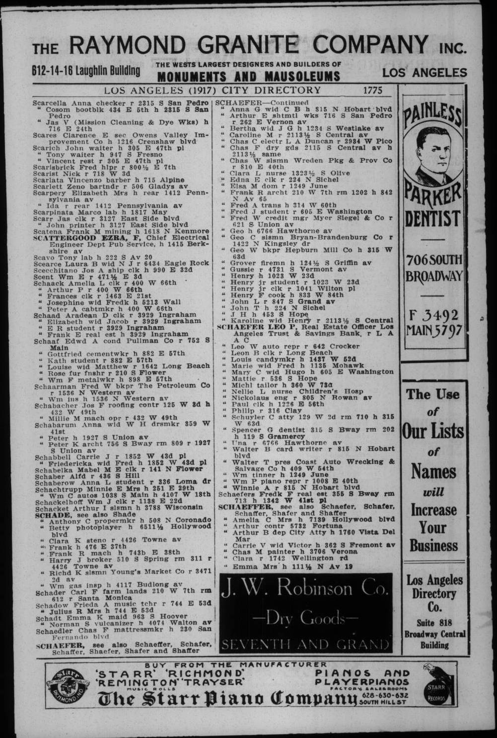 Document image missing. Admin needs to fix. 1917 Los Angeles City Directory. p1775. Scarich John, Tony, Vincent I -.jpg