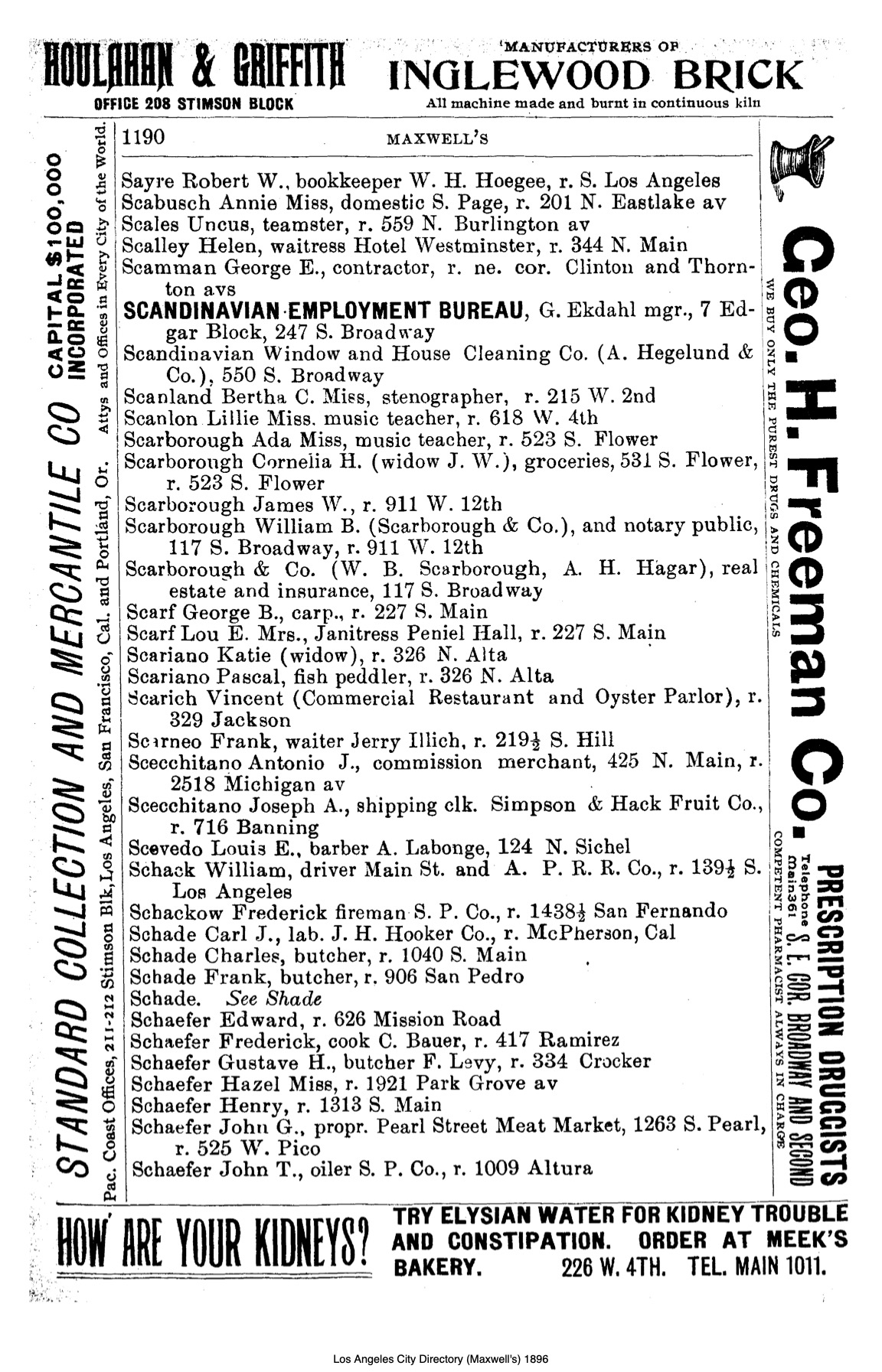 Document image missing. Admin needs to fix. 1896 Los Angeles City Directory. p1190. Scarich. Scarneo.jpg