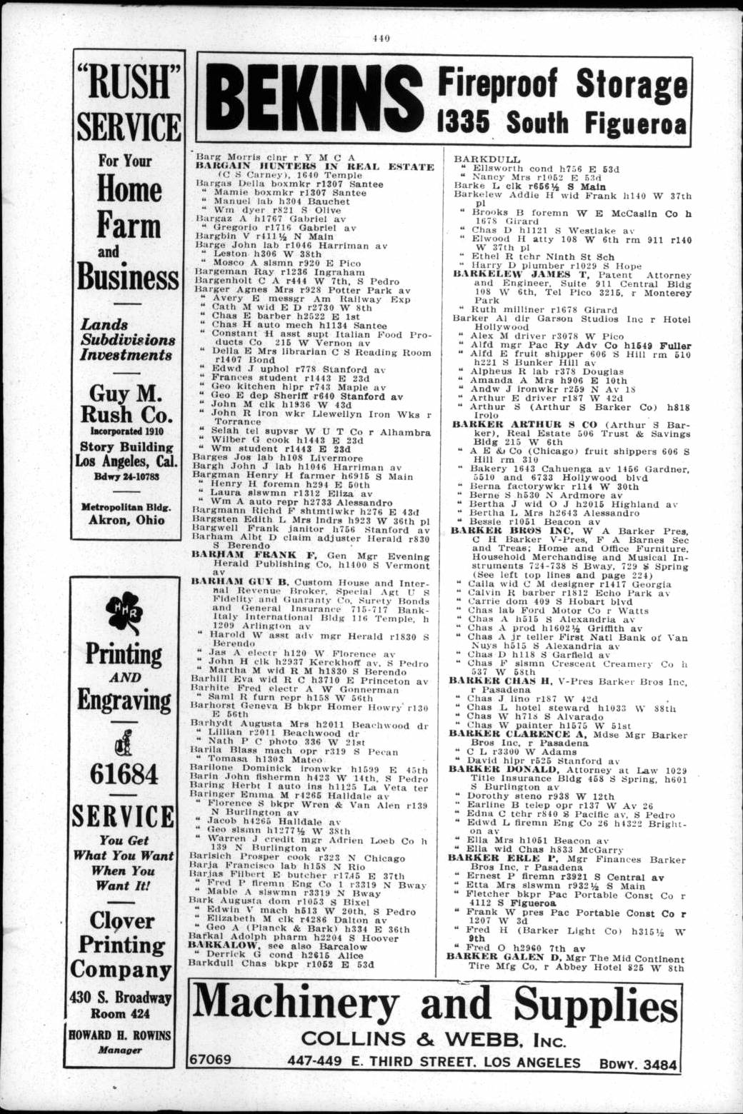 Document image missing. Admin needs to fix. 1920 Los Angeles City Directory. p440. Barisich.jpg