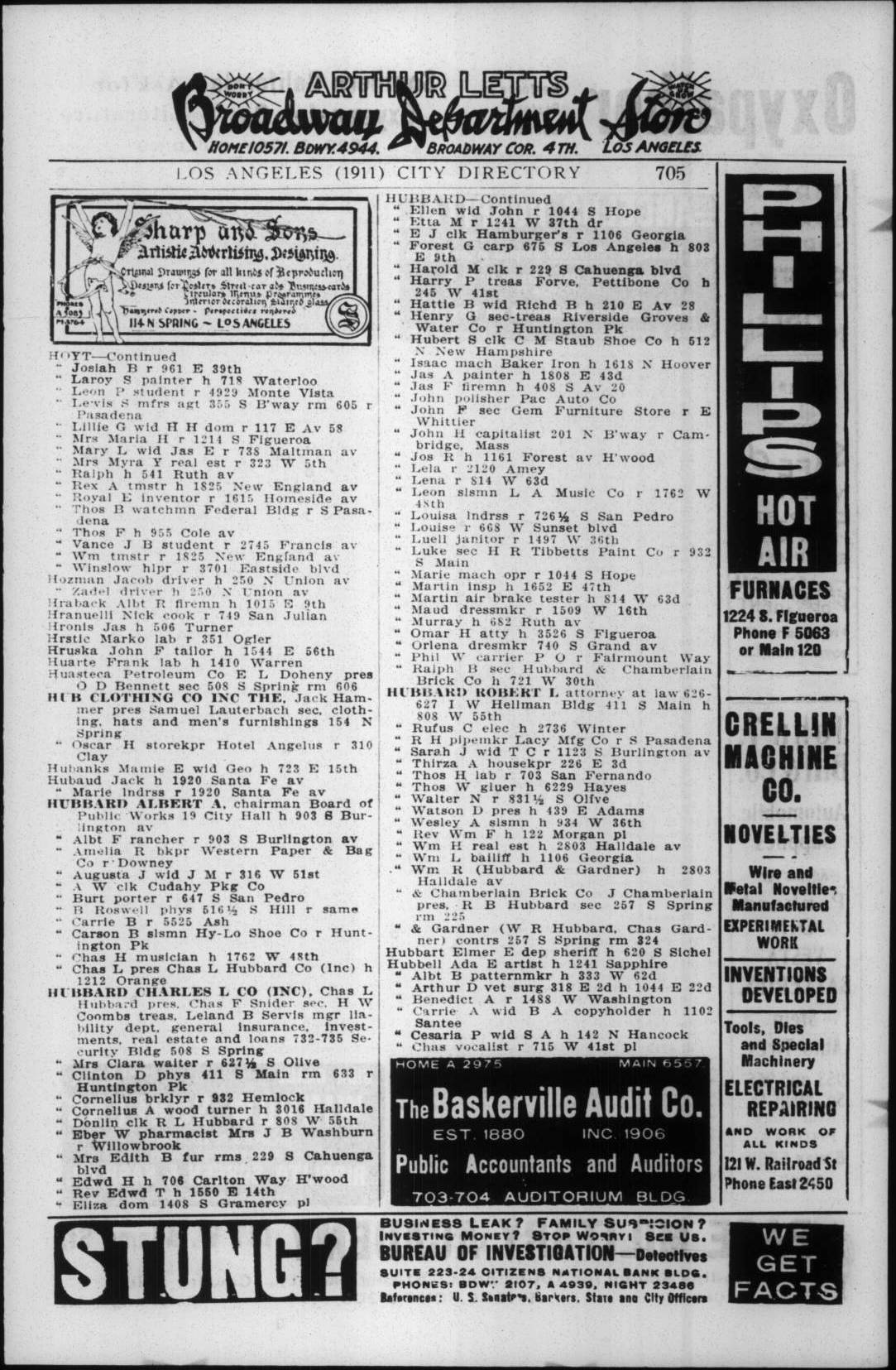 Document image missing. Admin needs to fix. 1911 Los Angeles City Directory. p705. Hranuelli.jpg