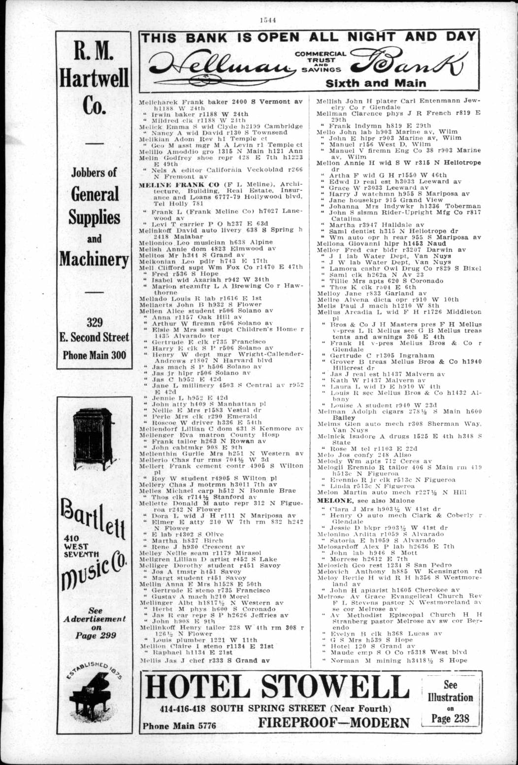 Document image missing. Admin needs to fix. 1920 Los Angeles City Directory. p1544. Melosich.jpg