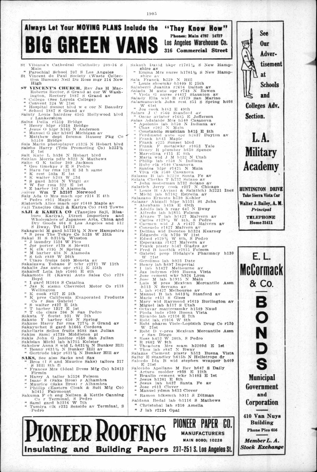 Document image missing. Admin needs to fix. 1920 Los Angeles City Directory. p1905. Salatich.jpg