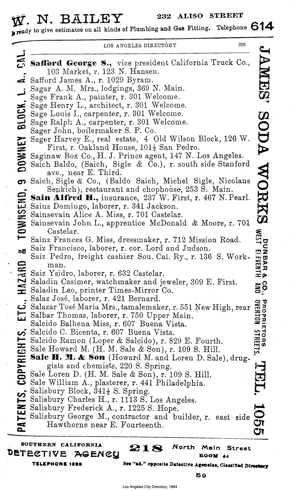 Document image missing. Admin needs to fix. 1894 Los Angeles City Directory-Maxwell. p929. Saich.jpg