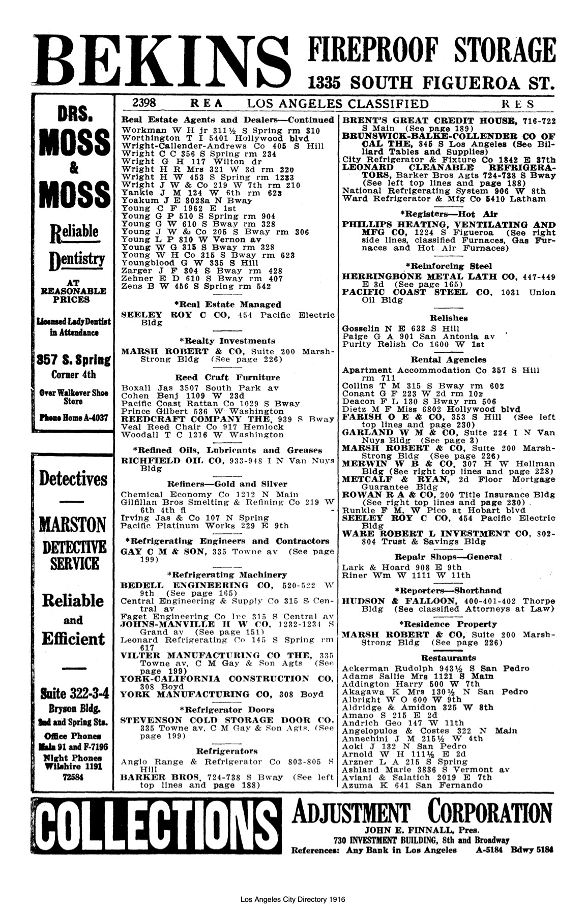 Document image missing. Admin needs to fix. 1916 Los Angeles City Directory. p2398. Restaurants.jpg