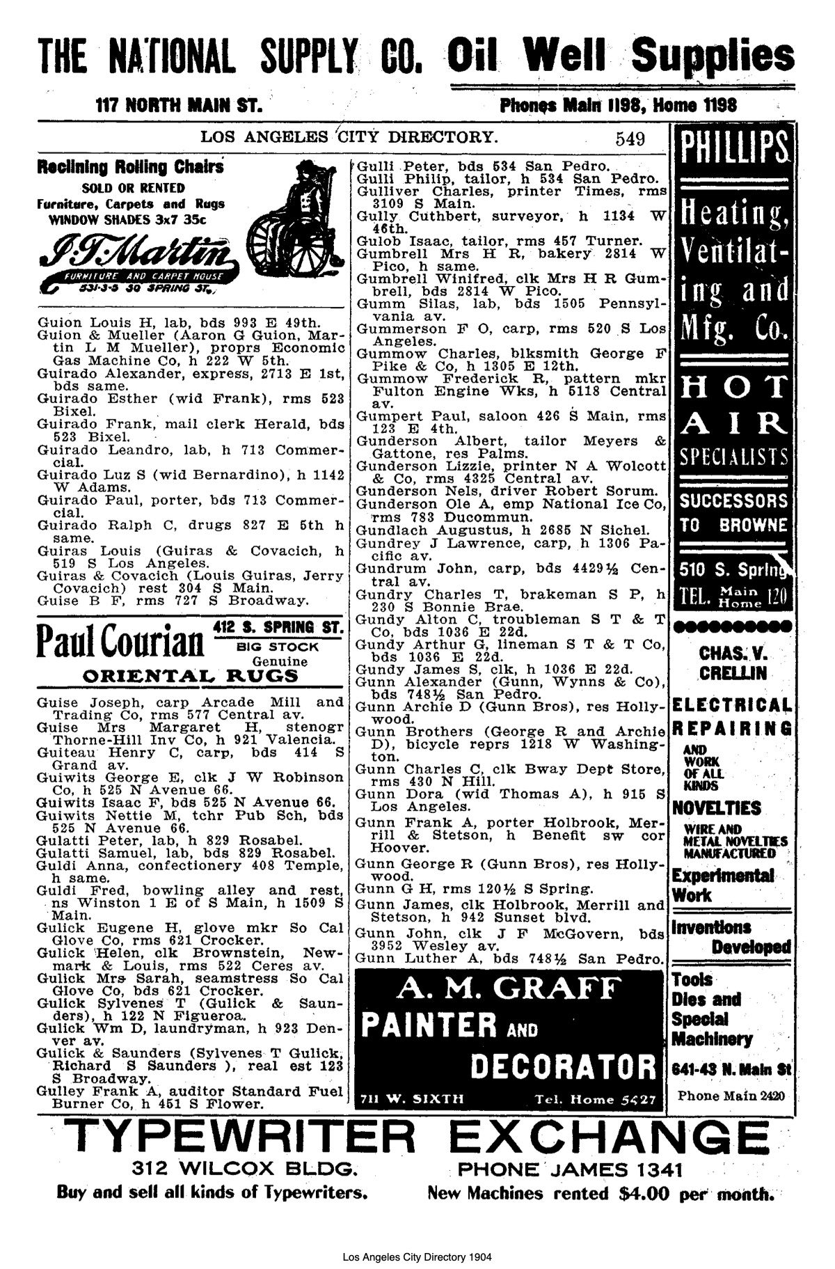 Document image missing. Admin needs to fix. 1904 Los Angeles City Directory. p549. Guiras.jpg