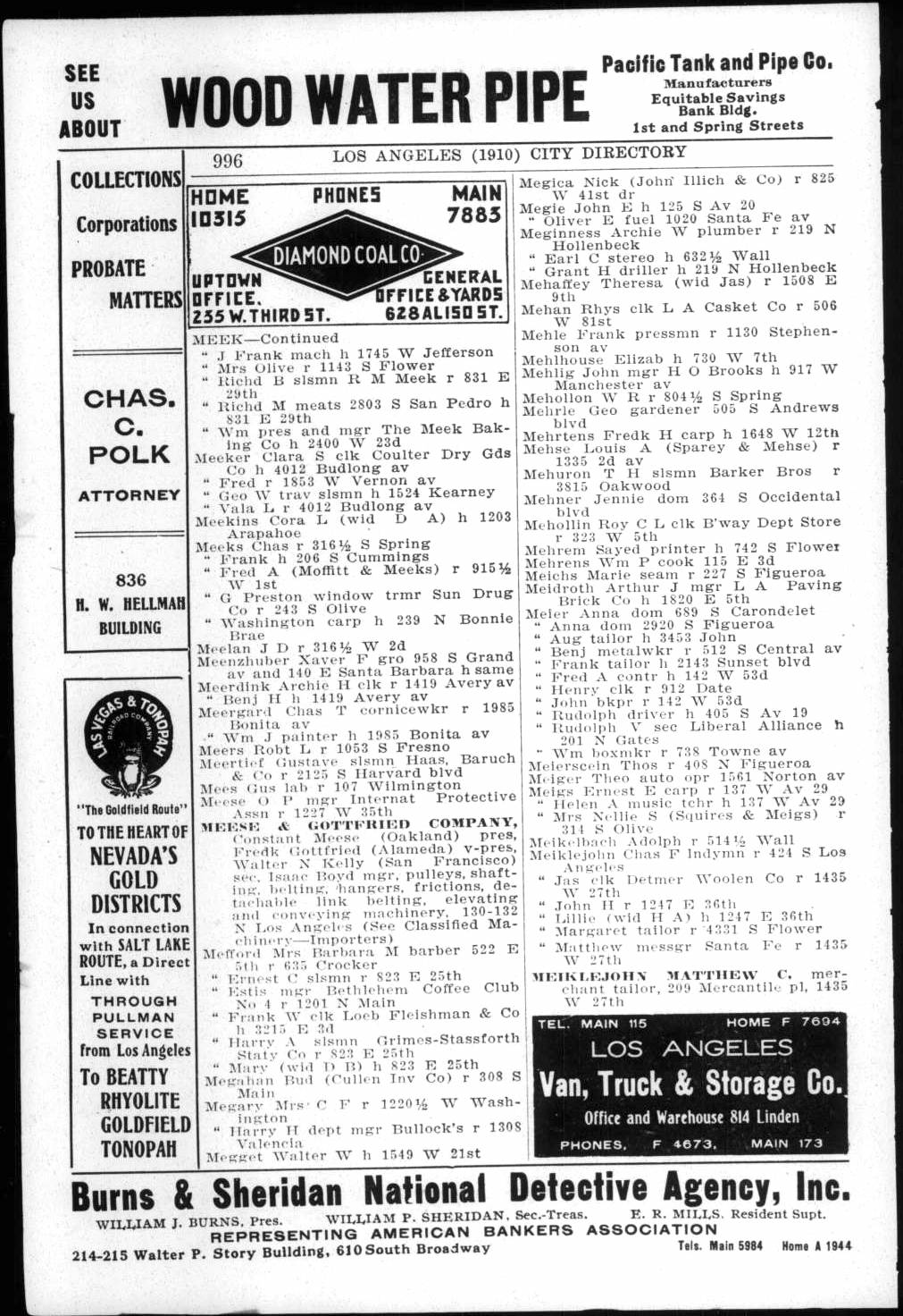 Document image missing. Admin needs to fix. 1910 Los Angeles City Directory. p996. Megica.jpeg