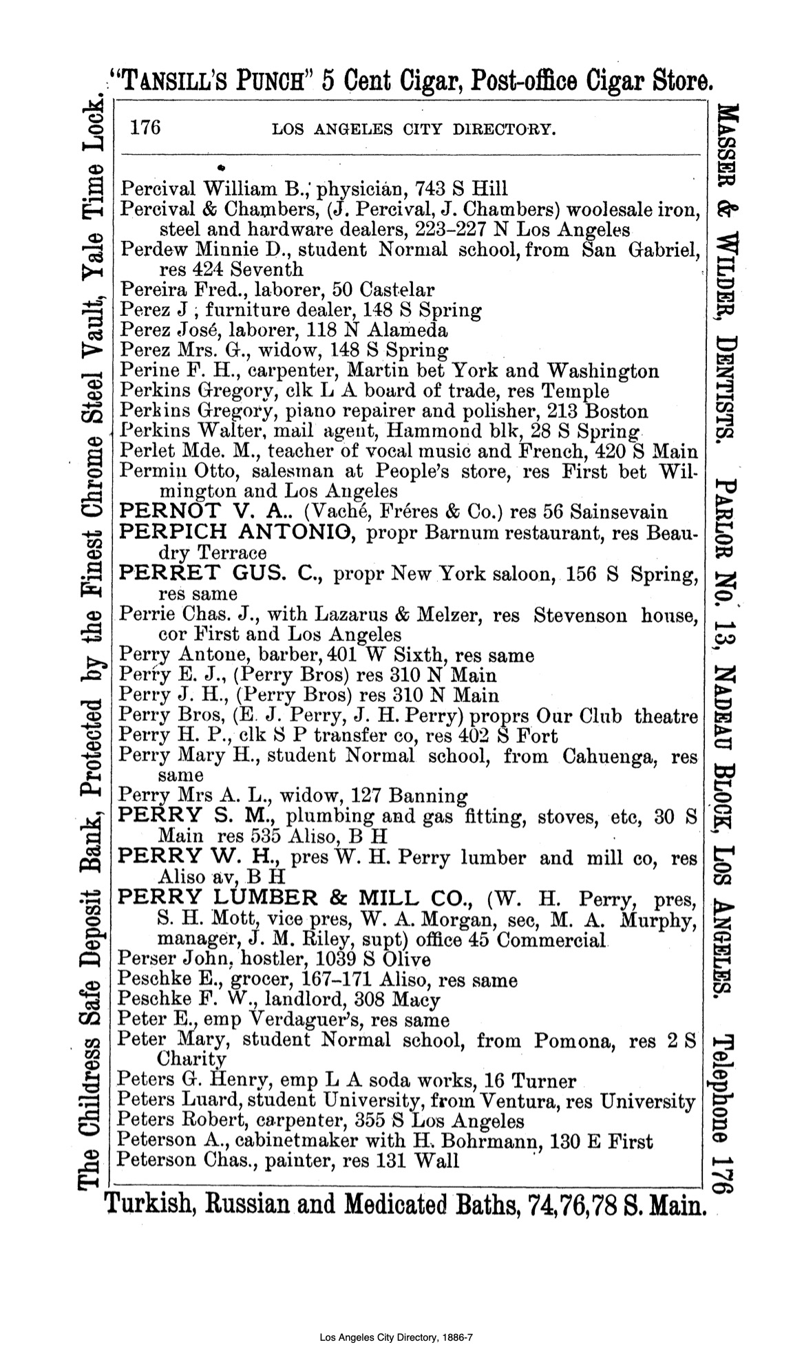 Document image missing. Admin needs to fix. 1886–7 Los Angeles City Directory-Bryon. p176. Perpich.jpg