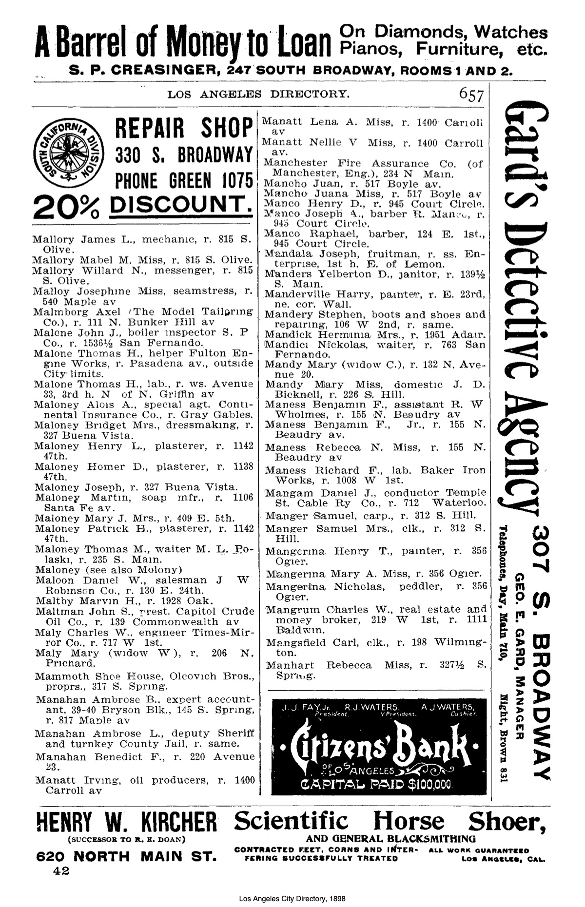 Document image missing. Admin needs to fix. 1898 Los Angeles City Directory. p657. Mandich.jpg